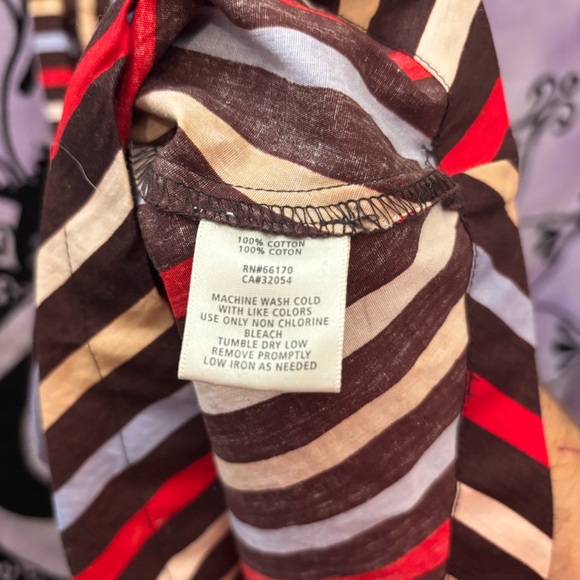 Kimchi Blue Striped Red Blue White Pink Dress from UO Urban Outfitters Medium - Picture 5 of 5